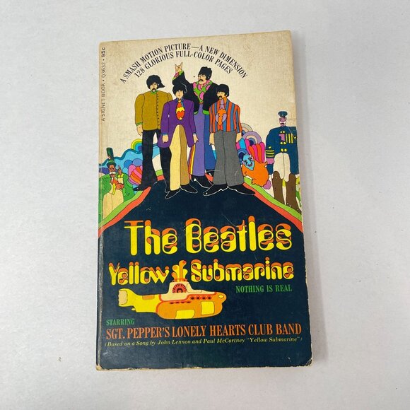 The Beatles Book Lot of 4 Yellow Submarine Cellarful Noise John Lennon Own Write - Picture 15 of 16